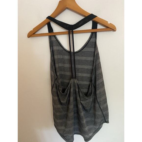 NEW NIKE ELASTIKA ELEVATE DRI-FIT LOOSE TRAINING TANK Black Grey Size M - Picture 3 of 4